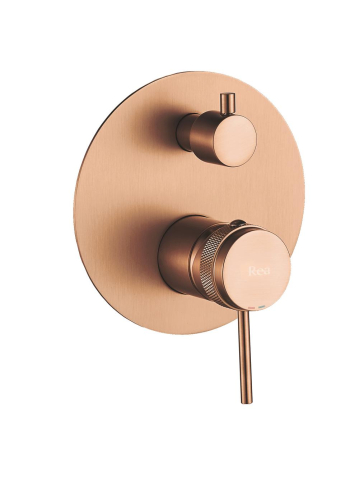 Set de dus incastrat Rea Lungo Grip cupru periat + BOX [2]