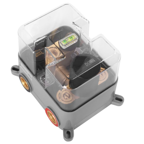 Set de duș incastrat Rea LUNGO negru mat + BOX [5]