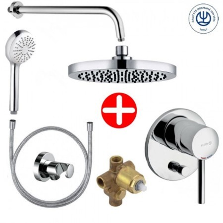 Sisteme de dus - Set de dus, Kludi, Bozz, 7 in 1, crom