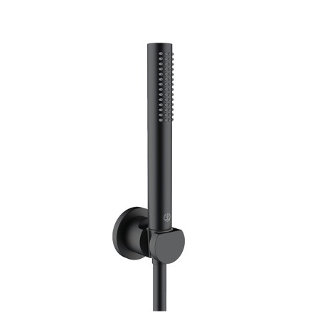 Seturi de dus - Set de dus Kludi, Nova Fonte, cu suport de dus, negru mat