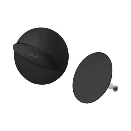 Sifoane si ventile cada - Set de ornamente, Hansgrohe, pentru instalatiile de cada Flexaplus, negru mat