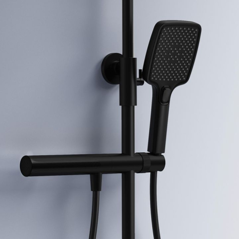 Set dus cu termostat REA Pedro negru [5]