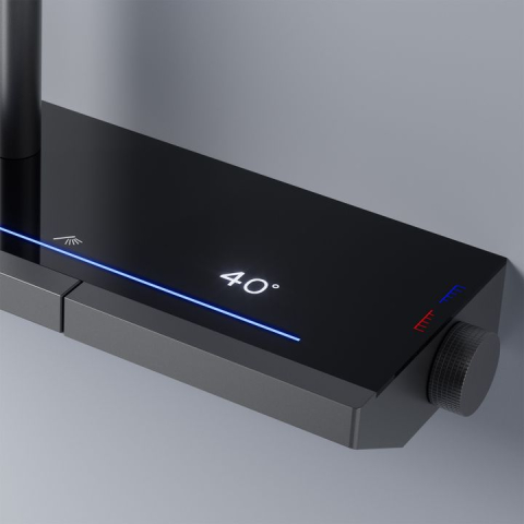 Set dus cu termostat REA Pedro titan [1]