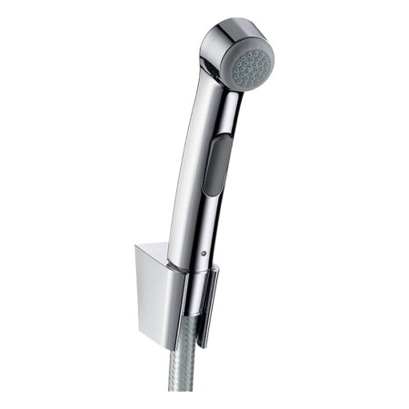 Baterii baie - Set dus igiena intima, Hansgrohe, Bidette, un jet, suport dus Porter S, furtun Isiflex 125 cm, crom