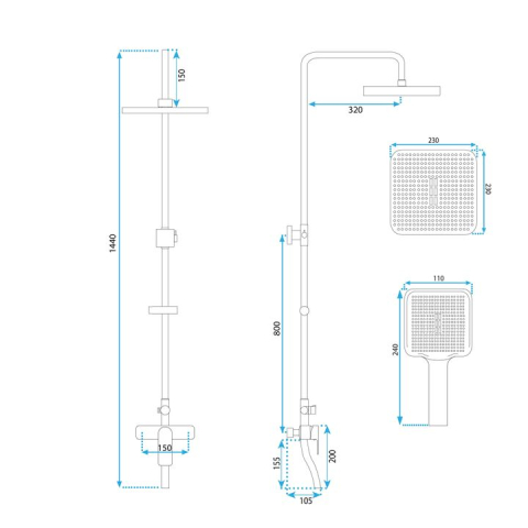 Set dus MY2021-77C REA ARGUS cupru periat [5]