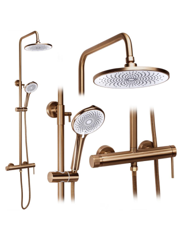 Sisteme de dus - Set dus Rea Foss Clif cupru periat