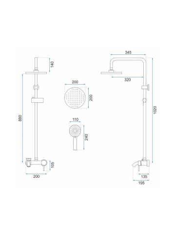 Set dus Rea Luis cupru periat [7]
