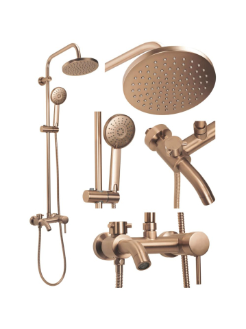 Sisteme de dus - Set dus Rea Luis cupru periat