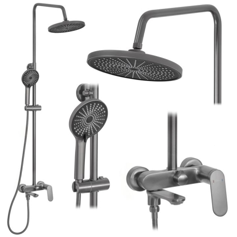 Sisteme de dus - Set dus REA Marco Gun gri