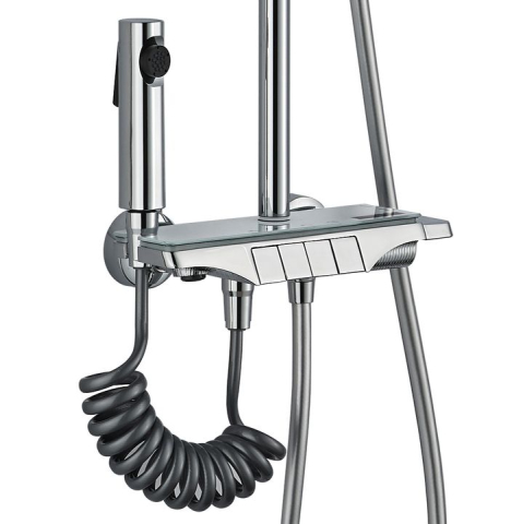 Set dus REA Savio Led crom [4]