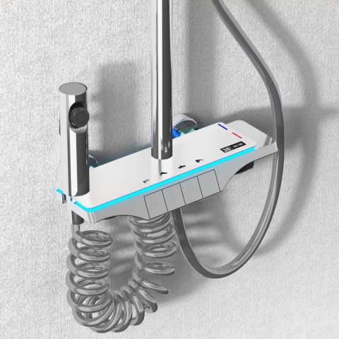 Set dus REA Savio Led crom [9]