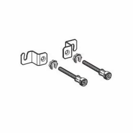 Rezervore incastrate - Set fixare Geberit pentru cadre Duofix cu rezervor 8 cm