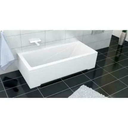  Masti, sifoane si suporturi cazi baie - Set masca frontala si laterala 140 cm pentru cada Besco Modern/Shea/Optima