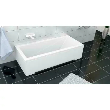  Masti, sifoane si suporturi cazi baie - Set masca frontala si laterala pentru cada 150 cm Besco Modern/Shea