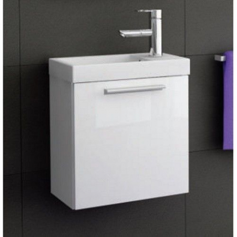 Mobilier Baie - Set mobilier baie (masca si lavoar) Kolpa San Kiki 41x25xH51 cm, alb