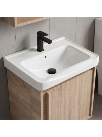 Set mobilier de baie cu lavoar Gama T25023 BXM 50CM maro [6]