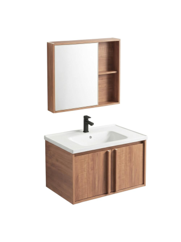 Set mobilier de baie cu lavoar Gama T25023 HHL 60CM maro [10]