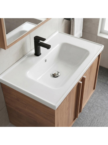 Set mobilier de baie cu lavoar Gama T25023 HHL 60CM maro [5]