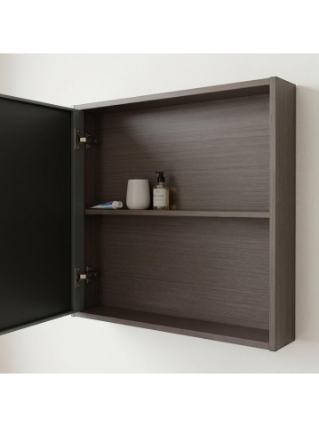 Set mobilier de baie cu lavoar Gama T25023 KJM 70CM maro [6]