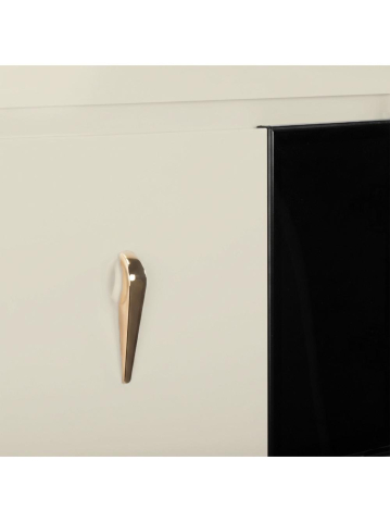 Set mobilier de baie cu lavoar Paris 60cm Bej [4]