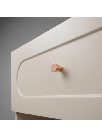 Set mobilier de baie cu lavoar River 60cm Crem [5]