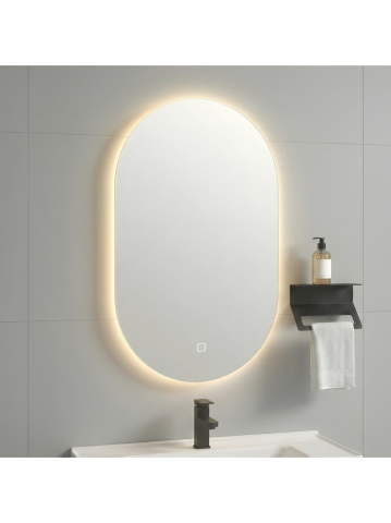 Set mobilier de baie cu lavoar Toledo 60cm alb [4]