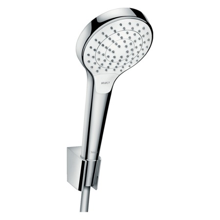 Sisteme de dus - Set para de dus, Hansgrohe, Croma Select S, cu suport de para si furtun, crom
