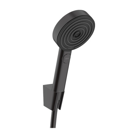 Sisteme de dus - Set para de dus, Hansgrohe, Pulsify Select S, cu suport de para si furtun 1,6 m, negru mat