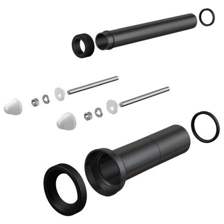 Accesorii vase wc - Set racorduri, Alcadrain, pentru conectarea vasului WC la admisie si evacuare