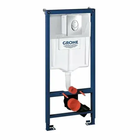 Rezervore incastrate - Set rezervor incastrat Grohe Rapid SL pentru vas wc cu clapeta cromata Skate Air