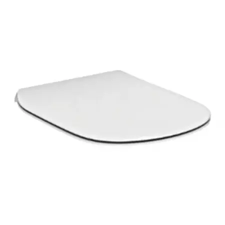 Set rezervor WC Ideal Standard ProSys si clapeta crom plus vas WC Tesi Aquablade cu capac soft close [5]
