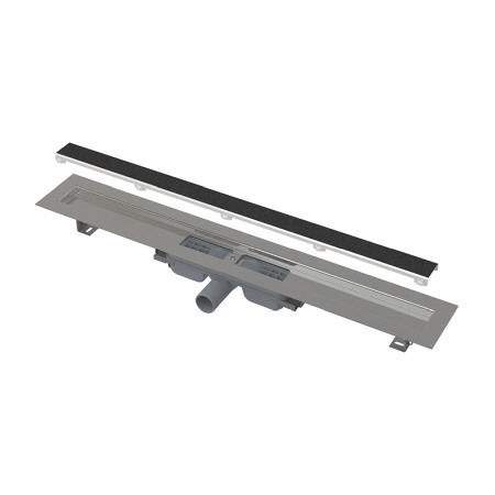 Cabine dus - Set rigola de dus cu capac faiantabil, Alcadrain, APZ115 MARBLE LOW 55 cm
