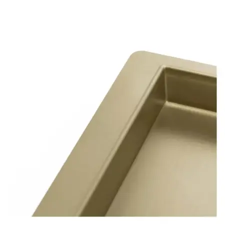 Set rigola pentru dus plus capac 100 cm Rea Neo Pure Mirror Pro auriu [6]