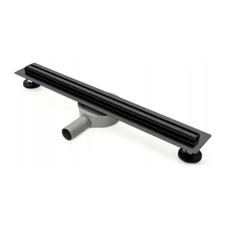 Set rigola pentru dus plus capac 50 cm Rea Neo Slim Pro negru [5]