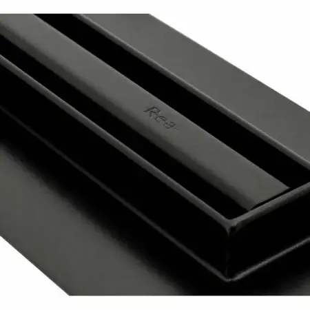 Set rigola pentru dus plus capac 60 cm Rea Neo Slim Pro negru [6]