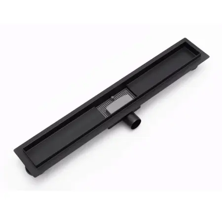 Set rigola pentru dus plus capac 70 cm Rea Neo Pure negru mat [3]