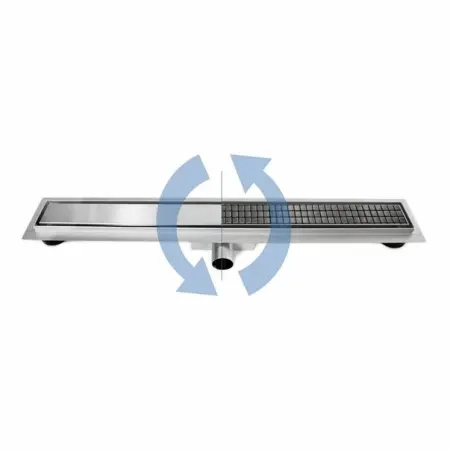 Set rigola pentru dus plus capac 70 cm Rea Pure Neo Inox [6]
