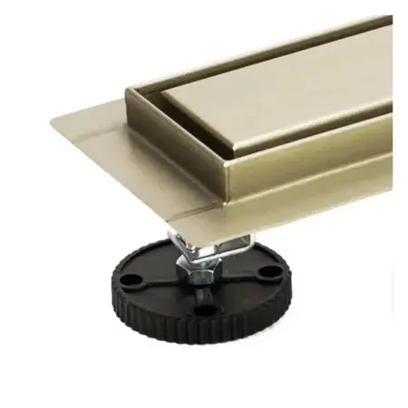 Set rigola pentru dus plus capac 80 cm Rea Neo Pure auriu periat [8]