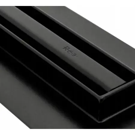 Set rigola pentru dus plus capac 80 cm Rea Neo Slim Pro negru [6]
