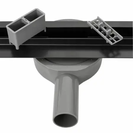 Set rigola pentru dus plus capac 80 cm Rea Neo Slim Pro negru [11]