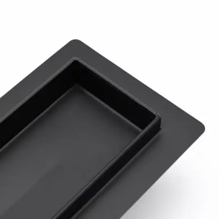 Set rigola pentru dus plus capac 90 cm Rea Greek Negru Mat [5]