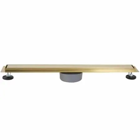 Set rigola pentru dus plus capac auriu periat Rea Neox Pro 90 cm [5]