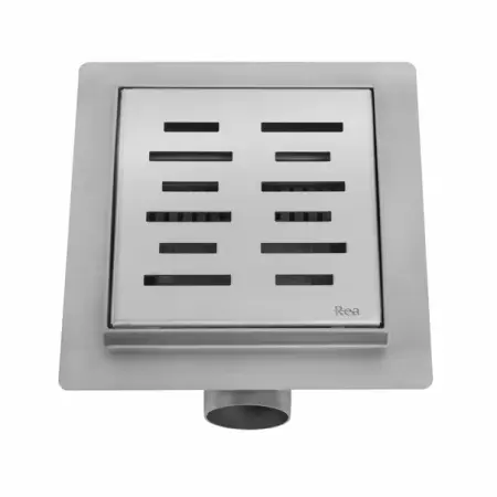 Set rigola pentru dus plus capac inox periat Rea Line 12 cm [5]