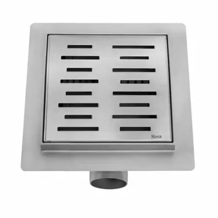 Set rigola pentru dus plus capac inox periat Rea Line 15 cm [3]
