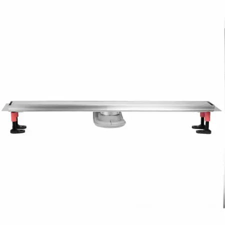 Set rigola pentru dus plus capac inox periat Rea Neox Superflow 60 cm [4]