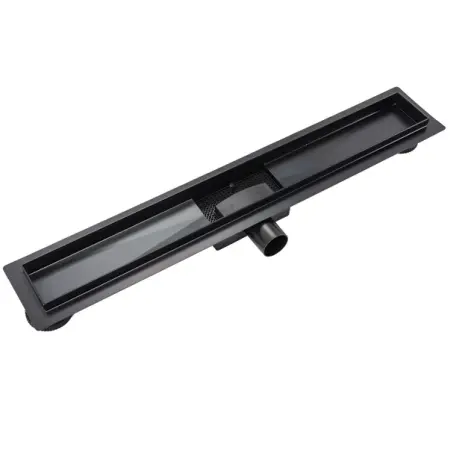 Set rigola pentru dus plus capac negru mat Rea Neo Pure 70 cm [5]