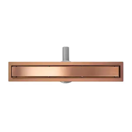 Set rigola pentru dus plus capac Rea Neo Pure finisaj cupru periat 70 cm [7]