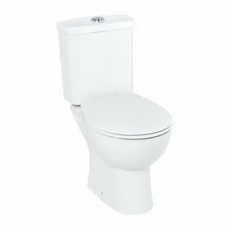 Set vas WC pe pardoseala Grohe Bau Ceramic Rimless cu rezervor asezat si capac softclose [3]