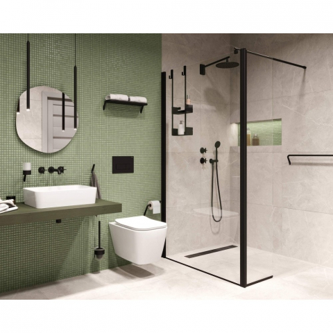 Set Vas WC suspendat cu capac soft close Deante Hiacynt Rimless 35x49 cm evacuare orizontala [3]