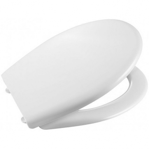 Set Vas WC suspendat cu rezervor incastrat, clapeta si capac Roca Adele 36x52 cm evacuare orizontala [2]